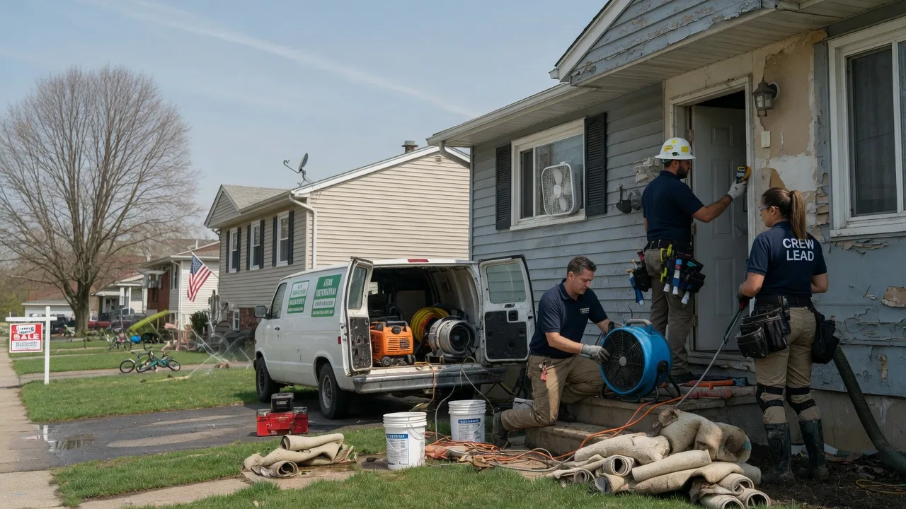 Flood Cleanup in Woodstock, VA near me