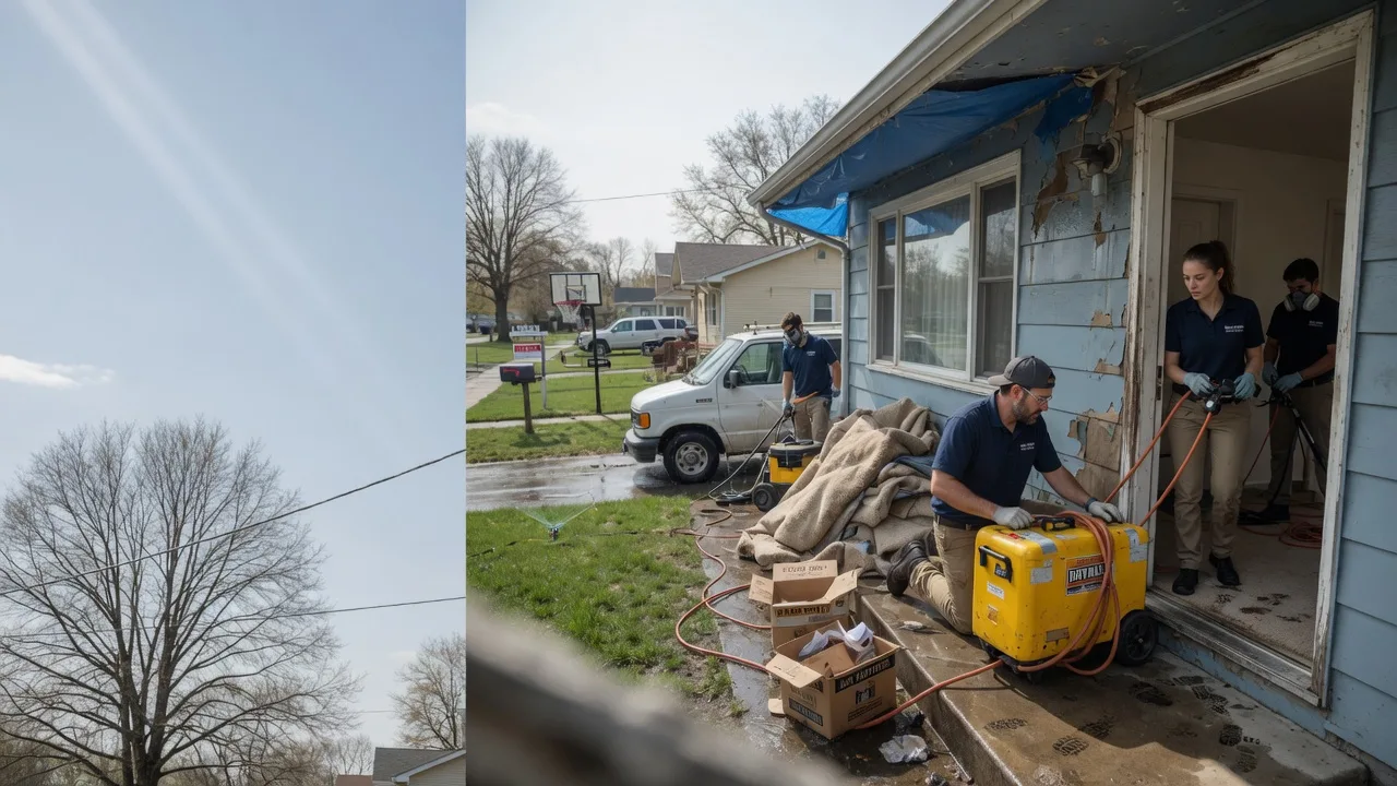 Basement Flood Cleanup in Woodstock, VA near me